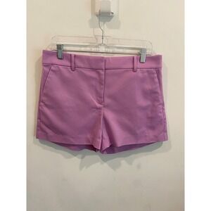 LOFT Outlet Riviera 4 Inch Mid Rise Shorts Women's Size 8 Lavender Purple